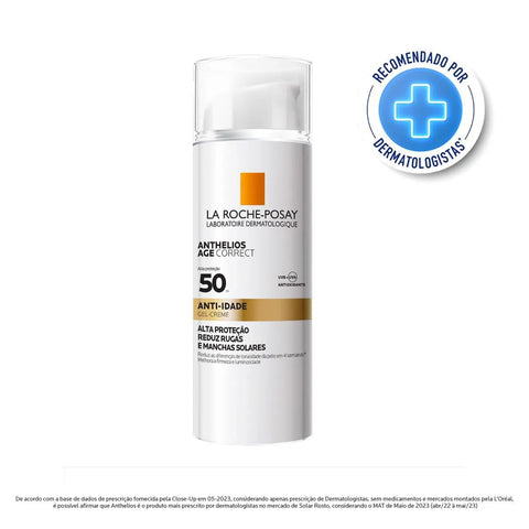 Protetor Solar Facial La Roche-Posay Anthelios Age Correct FPS 50 - 50 g