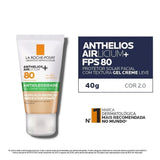Protetor Solar Facial La Roche-Posay Anthelios Airlicium+  Cor 2.0 - FPS 80 - 40 g