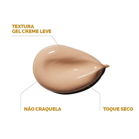 Protetor Solar Facial La Roche-Posay Anthelios Airlicium+  Cor 2.0 - FPS 80 - 40 g