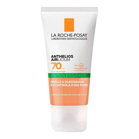 Protetor Solar Facial La Roche-Posay Anthelios Airlicium  Cor 3.0 - FPS 70 - 40 g