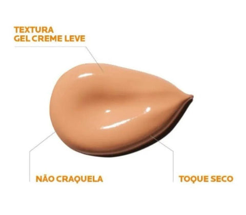 Protetor Solar Facial La Roche-Posay Anthelios Airlicium+ Cor 3.0 - FPS 80 - 40 g