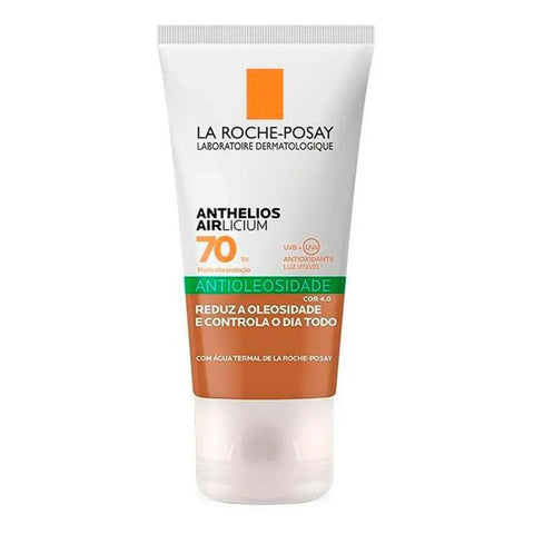 Protetor Solar Facial La Roche-Posay Anthelios Airlicium  Cor 4.0 - FPS 70 - 40 g