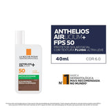 Protetor Solar Facial La Roche-Posay Anthelios Airlicium +  Cor 6.0 - FPS 50 - 40 g