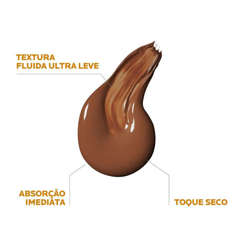 Protetor Solar Facial La Roche-Posay Anthelios Airlicium +  Cor 6.0 - FPS 50 - 40 g