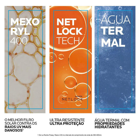 Protetor Solar Facial La Roche-Posay Anthelios Airlicium +  Cor 6.0 - FPS 50 - 40 g