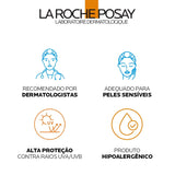 Protetor Solar Facial La Roche-Posay Anthelios Airlicium  Pele Extra Clara - FPS 70 - 40 g