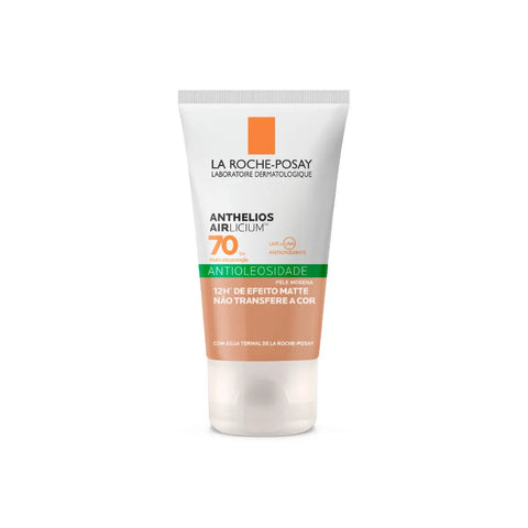 Protetor Solar Facial La Roche-Posay Anthelios Airlicium  Pele Morena - FPS 70 - 40 g
