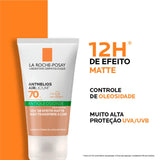 Protetor Solar Facial La Roche-Posay Anthelios Airlicium  Pele Morena Mais - FPS 70 - 40 g