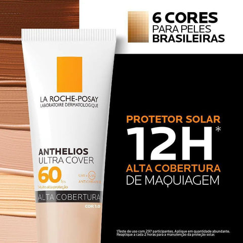 Protetor Solar Facial La Roche-Posay Anthelios Ultra Cover  Cor 1.0 - FPS 60 - 30 g