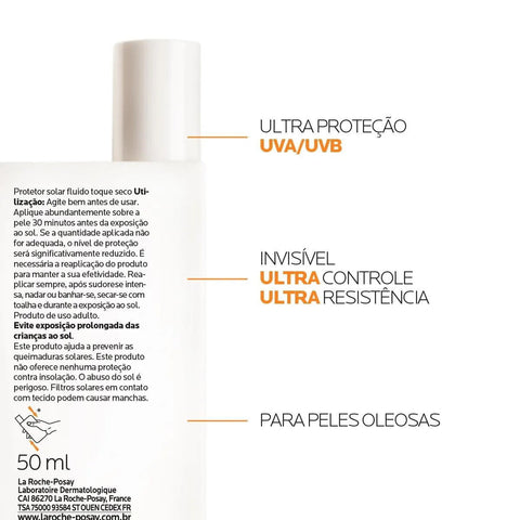 Protetor Solar Facial La Roche-Posay Anthelios UVMune  FPS 60 - 50 mL