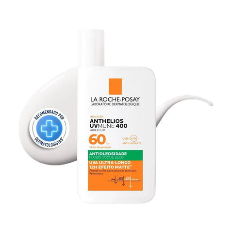 Protetor Solar Facial La Roche-Posay Anthelios UVMune  FPS 60 - 50 mL
