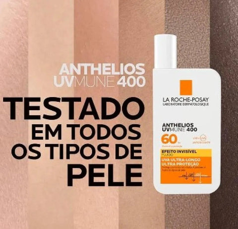 Protetor Solar Facial La Roche-Posay Anthelios UVMune  FPS 60 - 50 mL (A1)