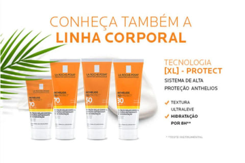 Protetor Solar Facial La Roche-Posay Anthelios XL Protect  FPS 60 - 40 g