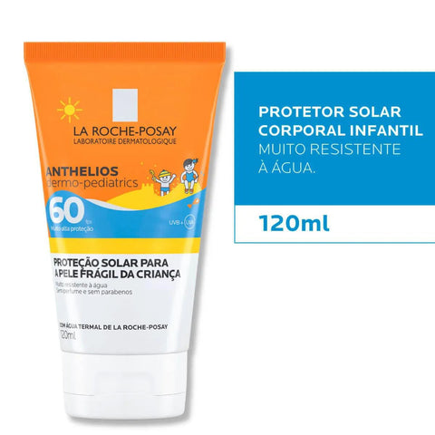 Protetor Solar Infantil La Roche-Posay Anthelios Dermo-Pediatrics  FPS 60 - 120 mL