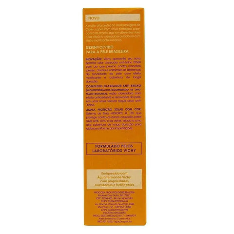 Protetor Solar Vichy Idéal Soleil Clarify Claro - FPS 60 - 40 g
