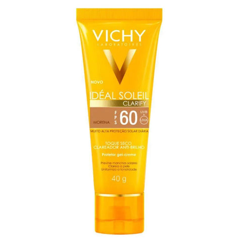 Protetor Solar Vichy Idéal Soleil Clarify Moreno - FPS 60 - 40 g