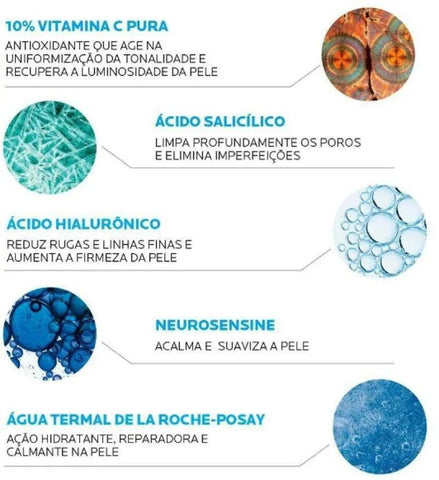 Sérum Anti-Idade La Roche-Posay Pure Vitamin C10  15 g