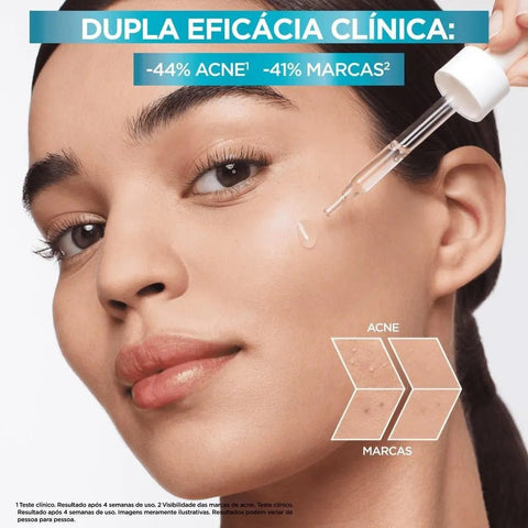 Sérum Booster Facial Antiacne Garnier Uniform &Amp; Matte 15ml