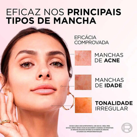 Sérum Facial Anti-Marcas L'Oréal Paris Glycolic Bright 30ml