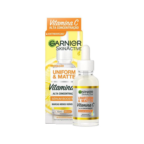 Serum Garnier Uniform & Matte Vitamina Com 15 Ml