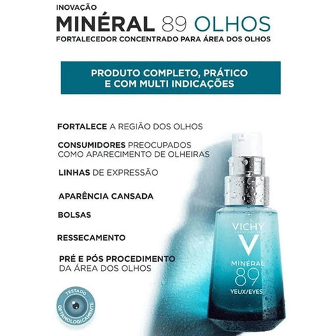Sérum Olhos Vichy Minéral 89  15 mL