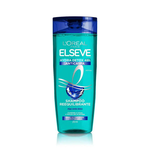 Shampoo Elseve Hydra Detox Anticaspa 200 Ml