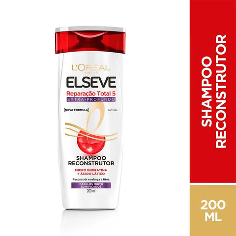 Shampoo Elseve Reparação Total 5 Extra-Profundo 200Ml