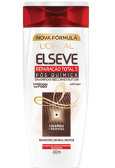 Shampoo Elseve Reparação Total 5 Pós-Química 400Ml