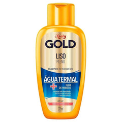 Shampoo Niely Gold Liso Pleno 275Ml
