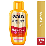 Shampoo Niely Gold Queratina Reparação 300Ml