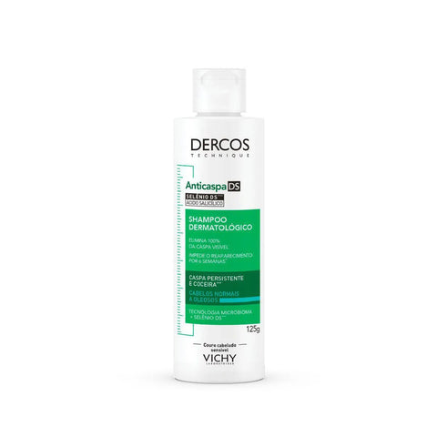 Shampoo Vichy Dercos  Linha Anticaspa DS - Cabelos Normais a Oleosos - 125 g