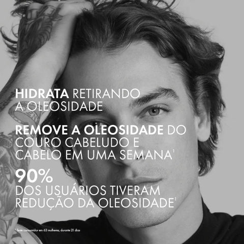 Shampoo Vichy Dercos  Linha Anticaspa DS - Cabelos Normais a Oleosos - 125 g