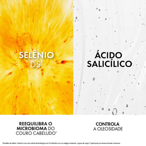 Shampoo Vichy Dercos  Linha Anticaspa DS - Cabelos Normais a Oleosos - 125 g