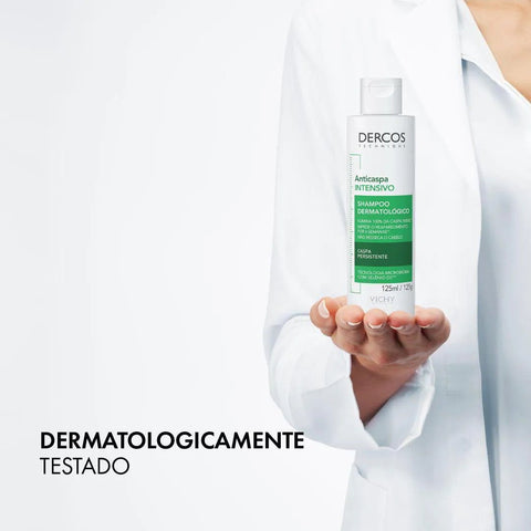 Shampoo Vichy Dercos  Linha Anticaspa DS - Cabelos Secos - 125 mL
