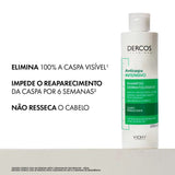 Shampoo Vichy Dercos  Linha Anticaspa Intensivo - 200 mL