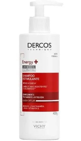 Shampoo Vichy Dercos  Linha Energizante - 400 mL