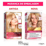 Tinta de Cabelo Permanente L'Oréal Paris Imédia Excellence Creme - Louro Claríssimo Acinzentado