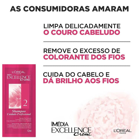 Tinta de Cabelo Permanente L'Oréal Paris Imédia Excellence Creme - Marrom