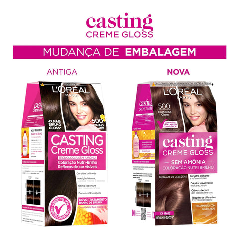 Tintura Casting 500 Castanho Claro