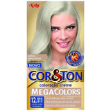 Tintura Cor & Ton Mega Colors Nº 12.111 Louro Super Platinado