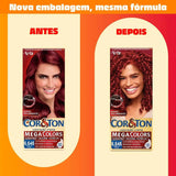 Tintura Cor & Ton Mega Colors Nº 6.646 Vermelho Cereja