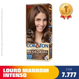 Tintura Cor & Ton Mega Colors Nº 7.777 Louro Marrom Intenso