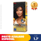Tintura Cor & Ton Nº 1.7 Preto Azulado Especial
