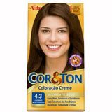 Tintura Cor & Ton Nº 4.3 Castanho Médio Dourado