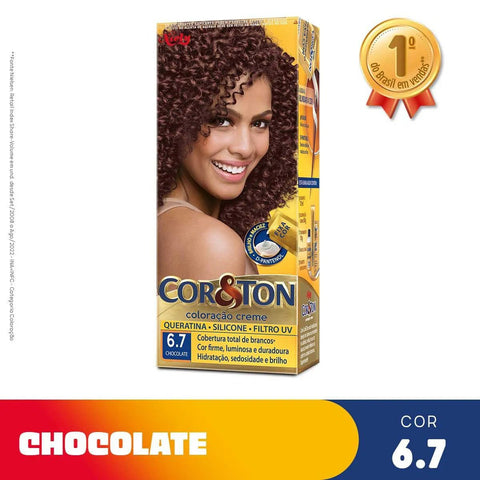 Tintura Cor & Ton Nº 6.7 Chocolate