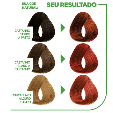 Tintura Garnier Nutrisse Coloríssimos Nº 6646 Pimenta Fogo