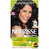 Tintura Garnier Nutrisse Creme Nº 20 Preto Absoluto
