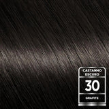 Tintura Garnier Nutrisse Creme Nº 30 Castanho Escuro Grafite