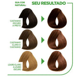 Tintura Garnier Nutrisse Creme Nº 57 Chocolate Amargo