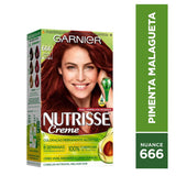 Tintura Garnier Nutrisse Creme Nº 666 Pimenta Malagueta